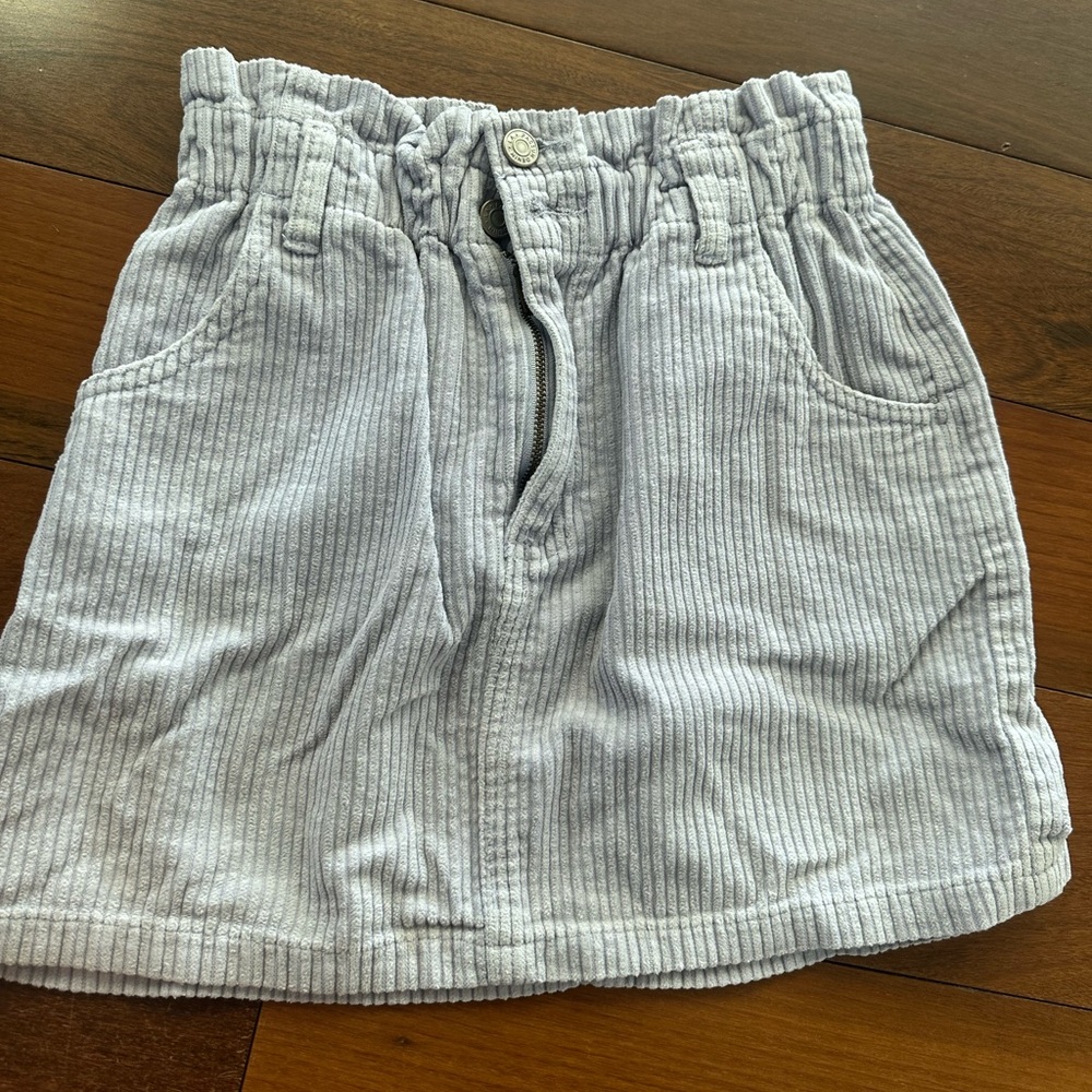 Pacsun Purple Corduroy Skirt